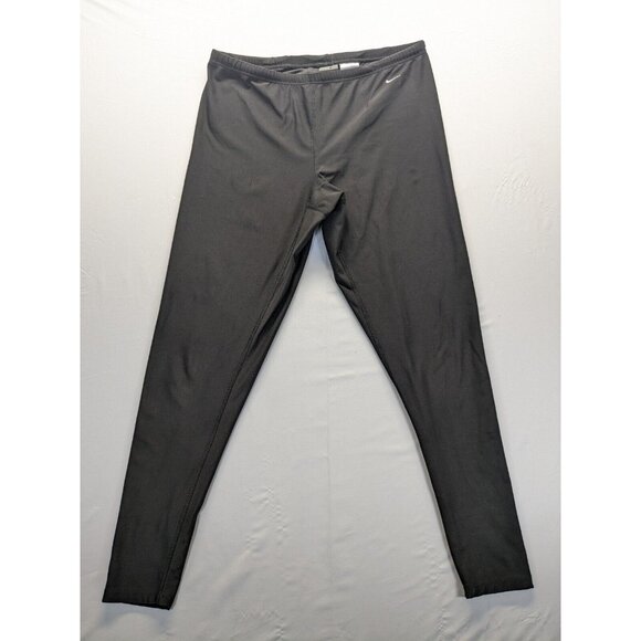 Nike Dri-Fit Women’s Black Leggings Size L (12/14) Performance Athletic - Picture 1 of 5